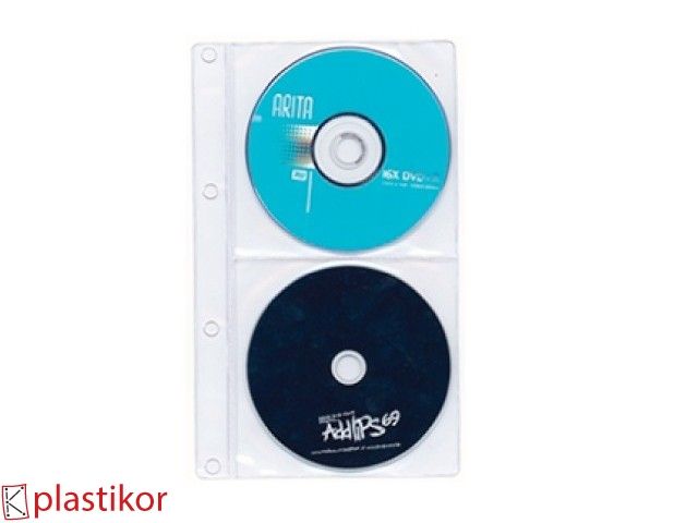 Transparante CD etui - Plastikor